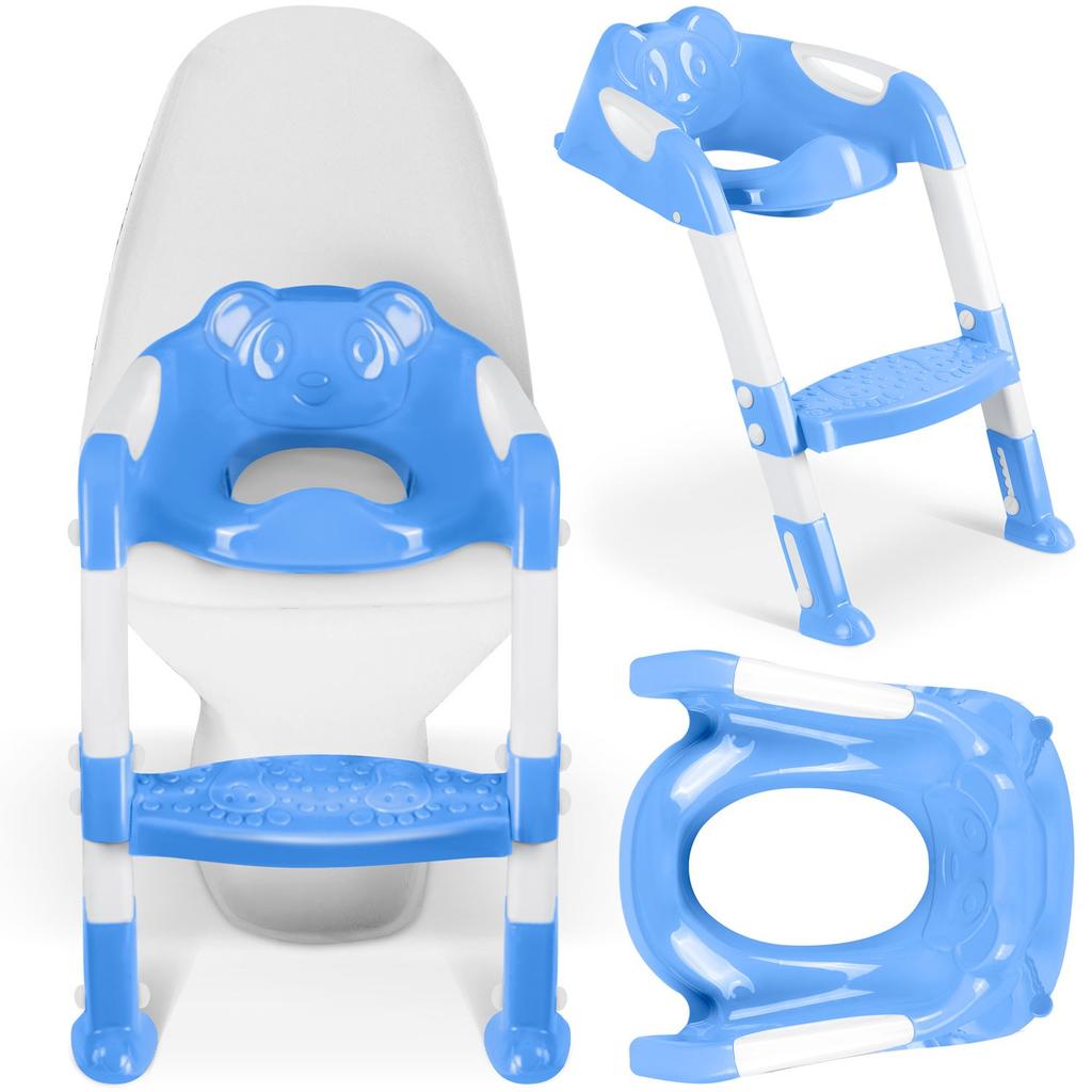 Ricokids 729100 Koala Toilet Seat Cover with Ladder, Blue