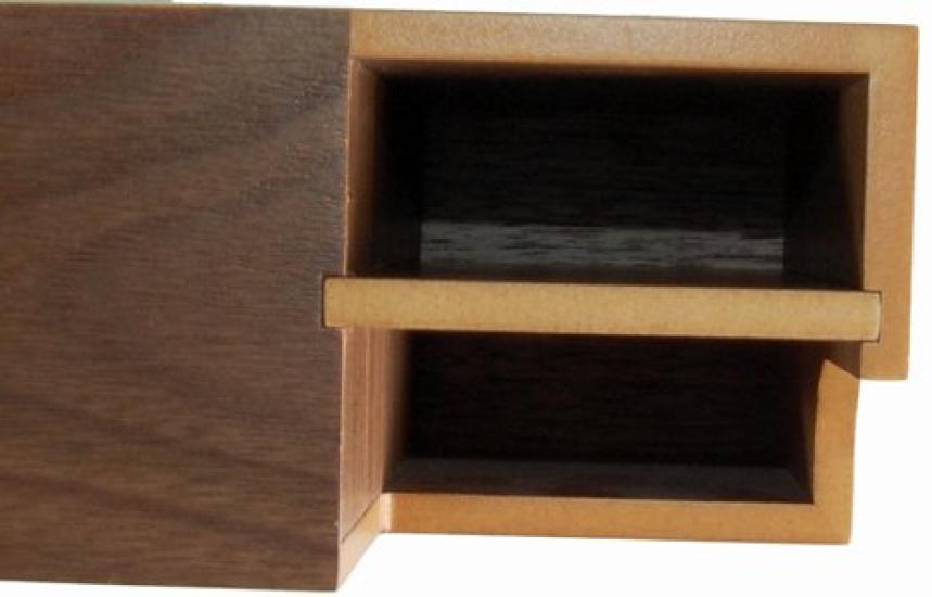 MPS WOOD TISSUE CASE Wood Tissue Case Oak