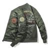 New Autumn and Winter Air Force Bomber Jacket Men's Embroidered Baseball Uniform Spring and Autumn Large Size Jacket