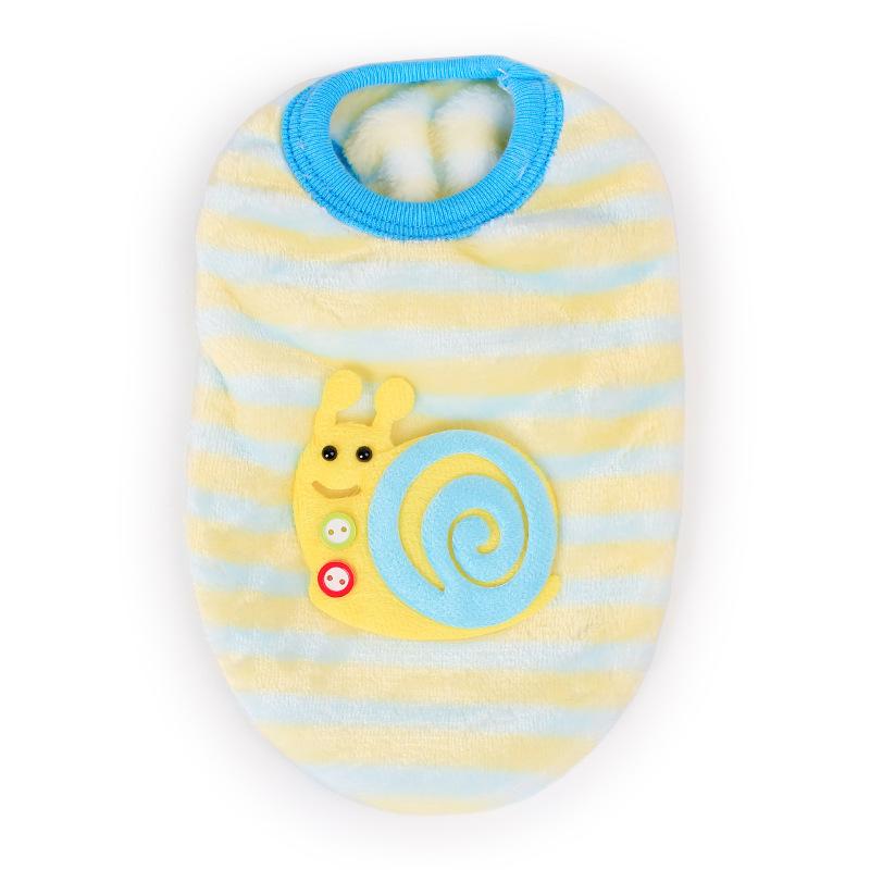 Новая одежда для питомцев - Повседневный собачий свитер с мультяшным животным для маленьких собак - Зимняя теплая и плотная одежда для щенков