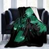 Popular Games Genshin Impact Printed Blanket Flannel Warmth Soft Plush Sofa Bed Throwing Blankets Plush Throwing Anime Blanket