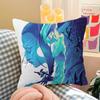 Movie A-Avatar Retro Pillow Covers Cartoon Sofa Decorative Home Double-Sided Printing Short Plush Cute Cushion Cover