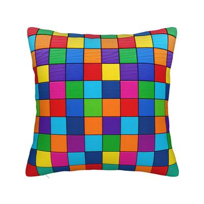Palette Color Pillowcases Morden Pillow Case For Sofa Home Decoration Print Pillow Cover