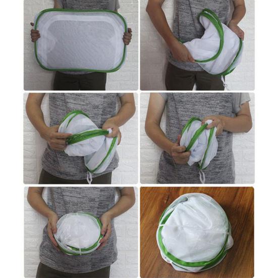 Коробка для разведения, износостойкая складная сетчатая ткань, гигантская уличная сетчатая клетка для бабочек для бабочек