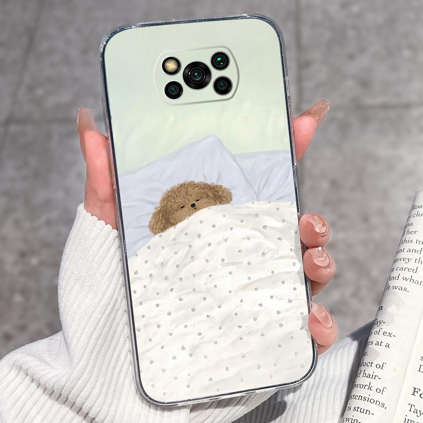 Прозрачный чехол для телефона Xiaomi Poco X3 X4 NFC X5 X6 X7 Pro F3 F4 GT F5 Мягкий ТПУ чехол Ретро узоры карманных часов Ударопрочный чехол для Xiaomi Накладка Capa