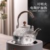 1PCS Health Boiling Teapot Modern Simplicity Cold Kettle Tea Pot Glass Kettle Steaming Teapot Household Tea Set