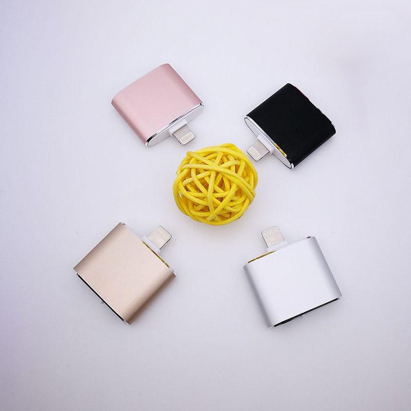 Адаптер-зарядный кабель 2-в-1 для iPhone X, Xs Max, 8, 7 Plus, к аудио-наушникам