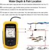 2025 New Portable Fish Finder  Fishing Echo Sounder Ice Fishing Sonar Sounder Alarm Transducer Fishfinder 0.7-100m