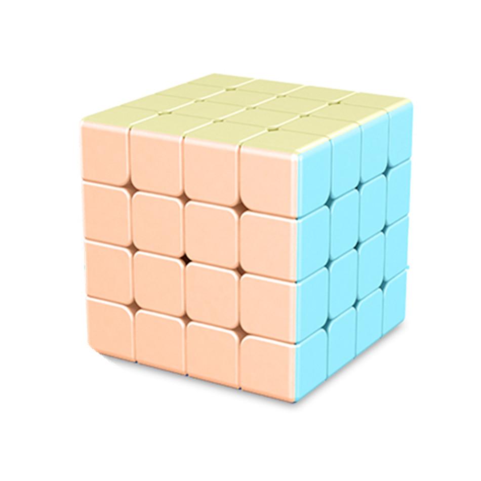 Куб Meilong4 4x4x4 Marcaron Series 4x4 Magic Cube Мультяшный цветной конкурентный куб