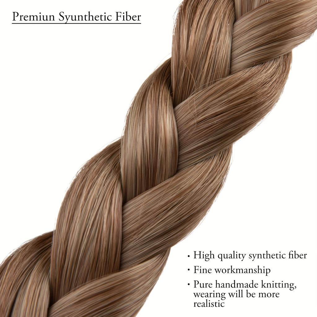 Регулируемая плетеная повязка на голову ручной работы - головной убор из натурального волокна для женщин, устойчивый к высоким температурам