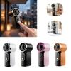 Rechargeable Handheld Fan LED Display Mini Fan Portable Mini Portable Fan  Outdoor Use