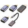 Адаптер типа C 8K 60 Гц USB C/DP/Mini DP в HDMI-совместимый преобразователь для ПК, компьютера, ТВ-дисплея, телефонного кабеля