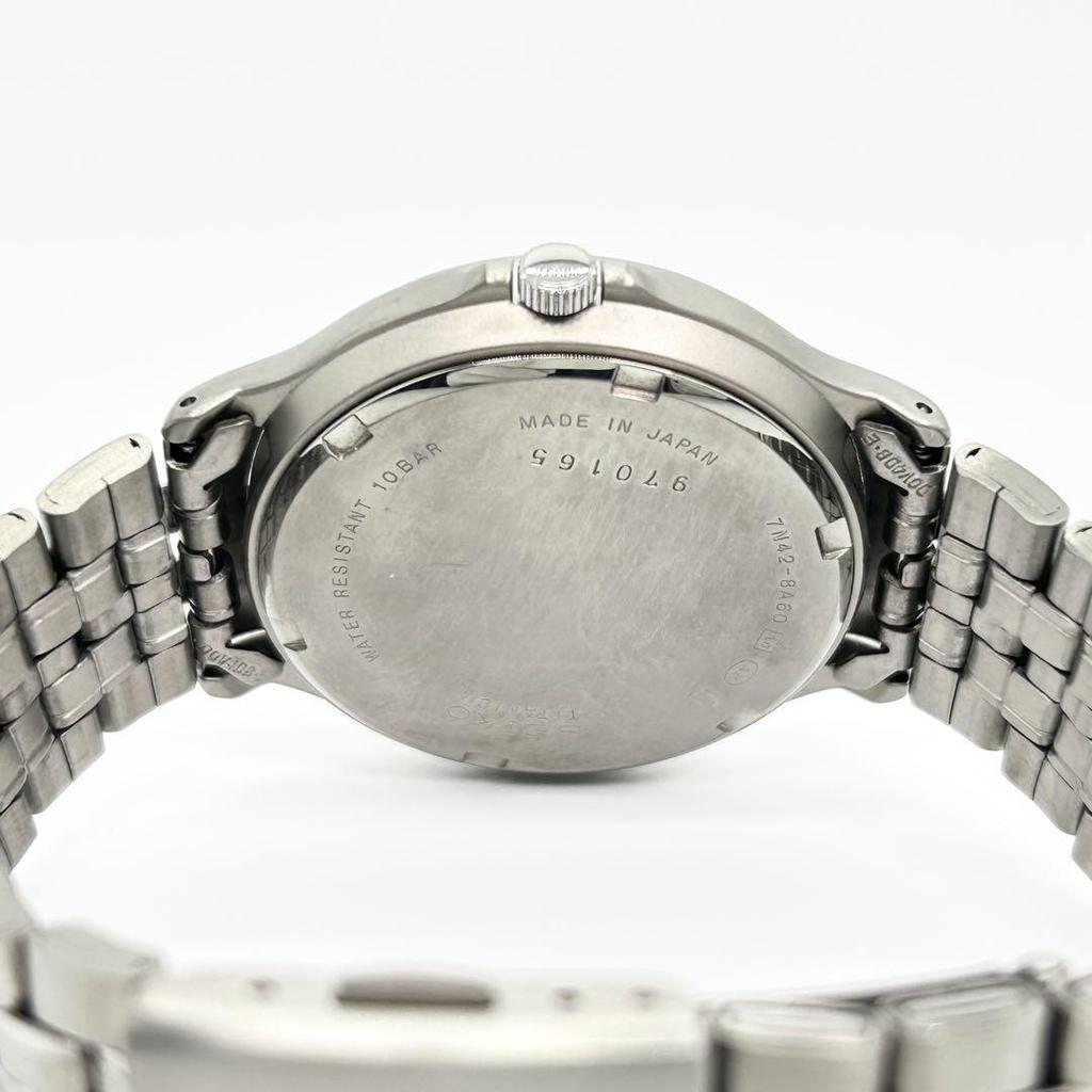[USED] SEIKO TITANIUM 7N42-8A60 Quartz Watch