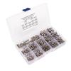 240Pcs Self Tapping Screws Cross Pan Head Stainless Steel M3 M4 M5 Combination for Wood Work