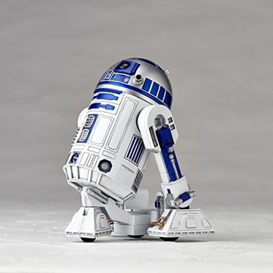 Фигурка сложная Star Wars Revoltech R2D2 100 мм окрашенная подвижная фигурка R2-D2 приблизительно. АБС и ПВХ