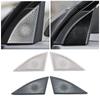 For Toyota Highlander XU70 2024 Car Inner Window Front Triangle Pillar Column Cover Decorate Frame Trim Stainless Steel Sticker