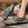 Men Large Size Hollow Mesh Casual Shoes Breathable Walking Summer Sneakers Outdoor Travel Daily Comfort Footwear Lightweight