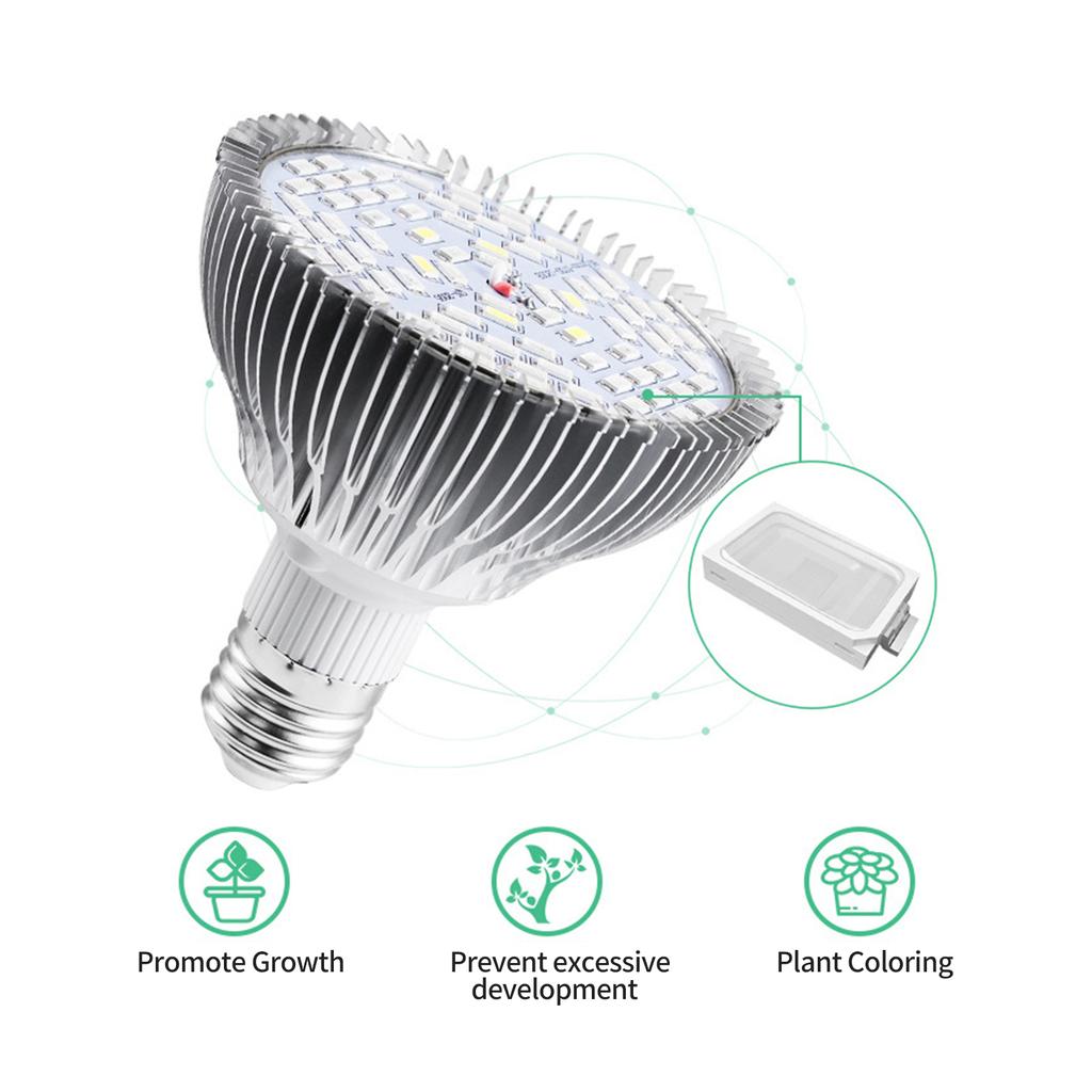 Светодиодная лампа для выращивания комнатных растений. Светодиодные лампы полного спектра Sunlike для выращивания суккулентов.