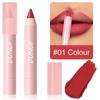 Lipstick Pencil Waterproof Sexy Red Nude Purple Matte Tint Lipstick Lasting Lip Liner Pen Longlasting Makeup Cosmetic