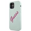 Guess Guhcp12Slsvsbf Iphone 12 Mini5,4 Niebieski Fuksja/Blue Fuschia Hardcase Silicone Vintage