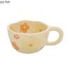 Креативный цветочный узор кружка для кофе керамическая кружка офисная кружка для сока молочная кружка ручной тип чашка для воды чайные чашки бытовые товары
