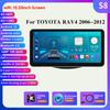 8+128G Carplay Android Car AutoRadio for Toyota RAV4 Rav 4 2006 2007 2008 2010 2011 2012 2Din Radio Multimedia Player GPS Stereo Intelligent Screen