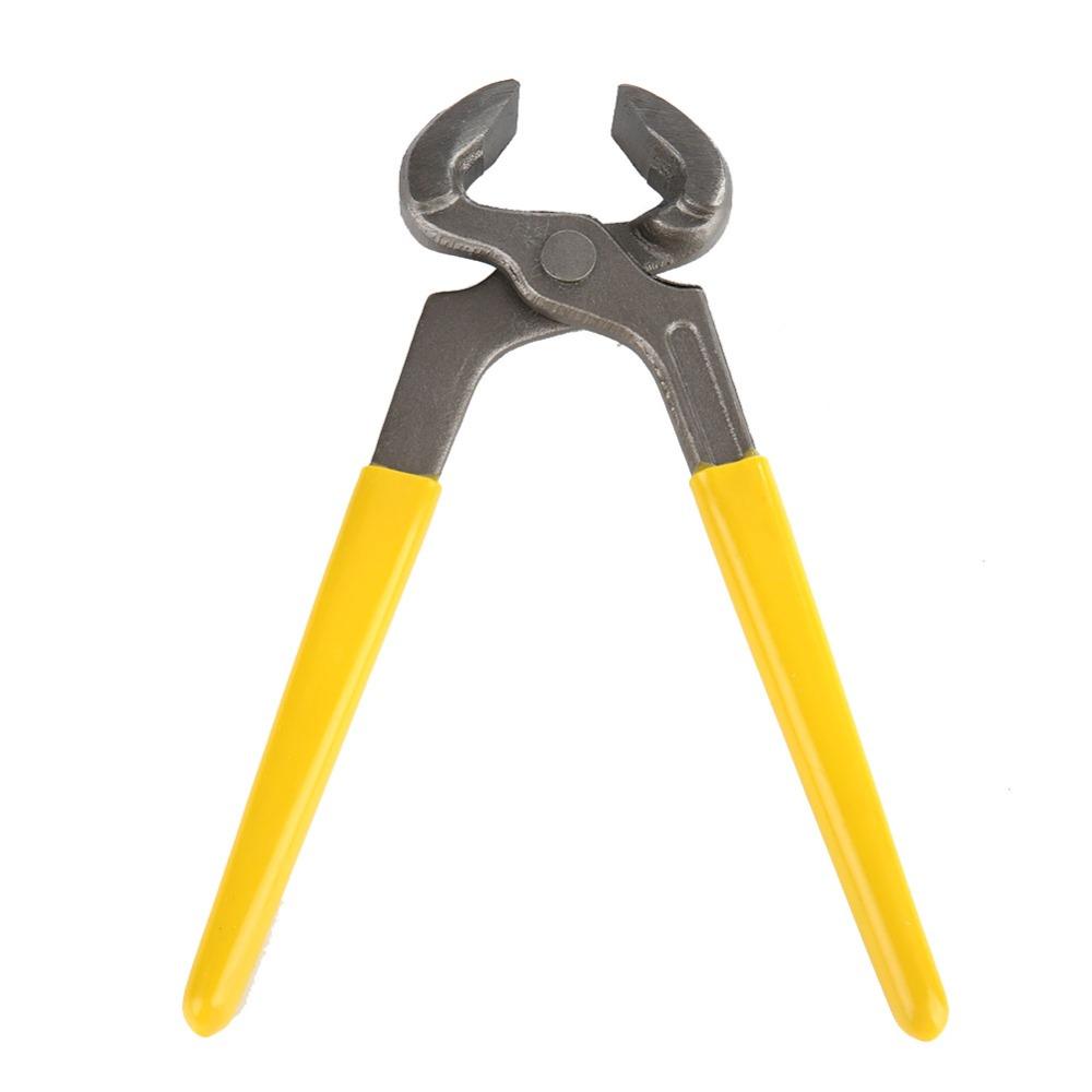Carbon Steel Fastener Remover Pliers Plastic Grip Hoof Nipper Trimmer Farrier Tools Woodworking