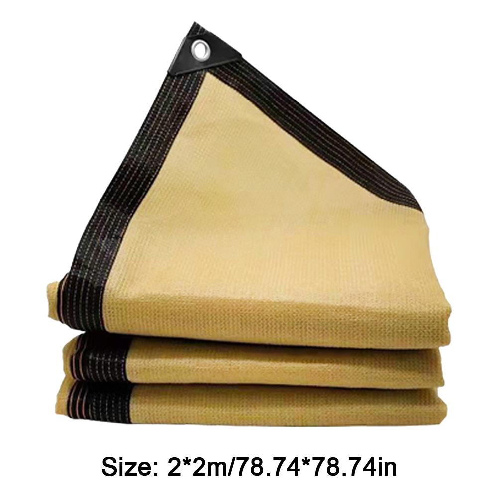 Pergola Deck Backyard Patio Sunshade with Grommets Fabric Screen Shade Cover Garden Sun Shade Netting for Garden Outdoor Pergola