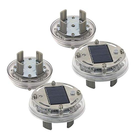 Set of 4 LED Wheel Cap Automatically Turns On for Nighttime 4 Lighting Easy Wheel Center Illumination Lights for Dressing Up Your Undercarriage