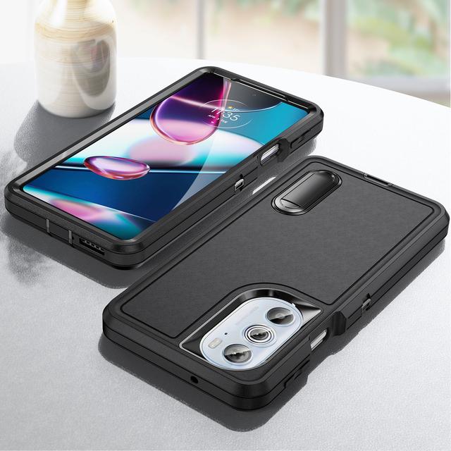 Drop Protection Stand Function Armor Case For Motorola Moto Edge 30 Pro Anti -Scratch Cell Phone Cover For Moto Edge 30 Pro Cases