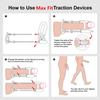 Male 3rd Penis Extender Edge Enlargement Stretcher Strap Tension Traction Correction Bending Dick Enlarger Sex Toys for Men 18+