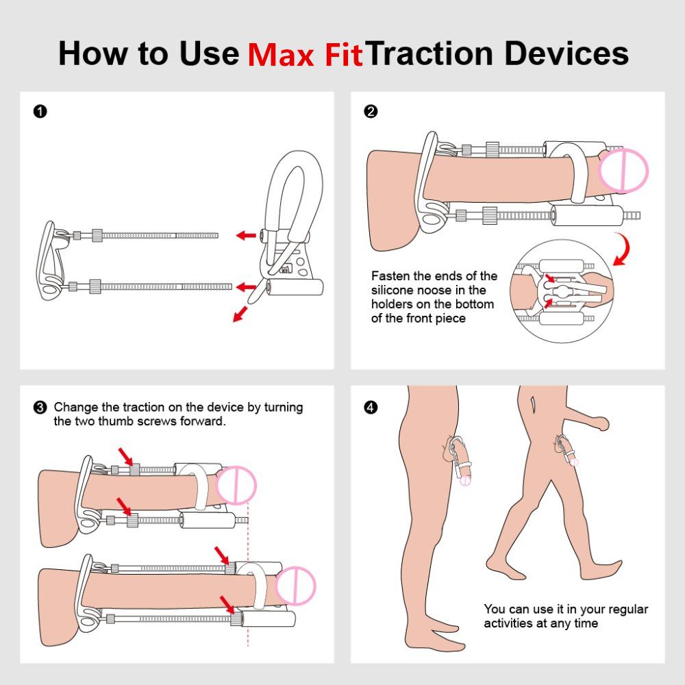 Male 3rd Penis Extender Edge Enlargement Stretcher Strap Tension Traction Correction Bending Dick Enlarger Sex Toys for Men 18+