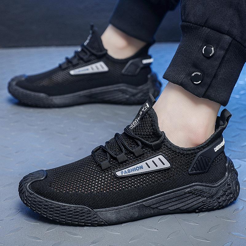 Breathable Men's Shoes Trendy Mesh Shoes,Fly Weave Running Shoes Cave Sneakers Men's Casual Shoes