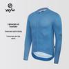 YKYW2025 Мужская дышащая влагоотводящая велоджерси с длинным рукавом