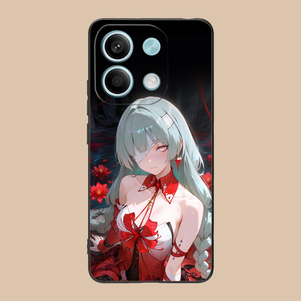 Чехол для мобильного телефона Wuthering Waves Phrolova Матовый для Xiaomi 15 14 13 12 Mi 11 T Ultra Lite Pro S X 5G Цветная печать