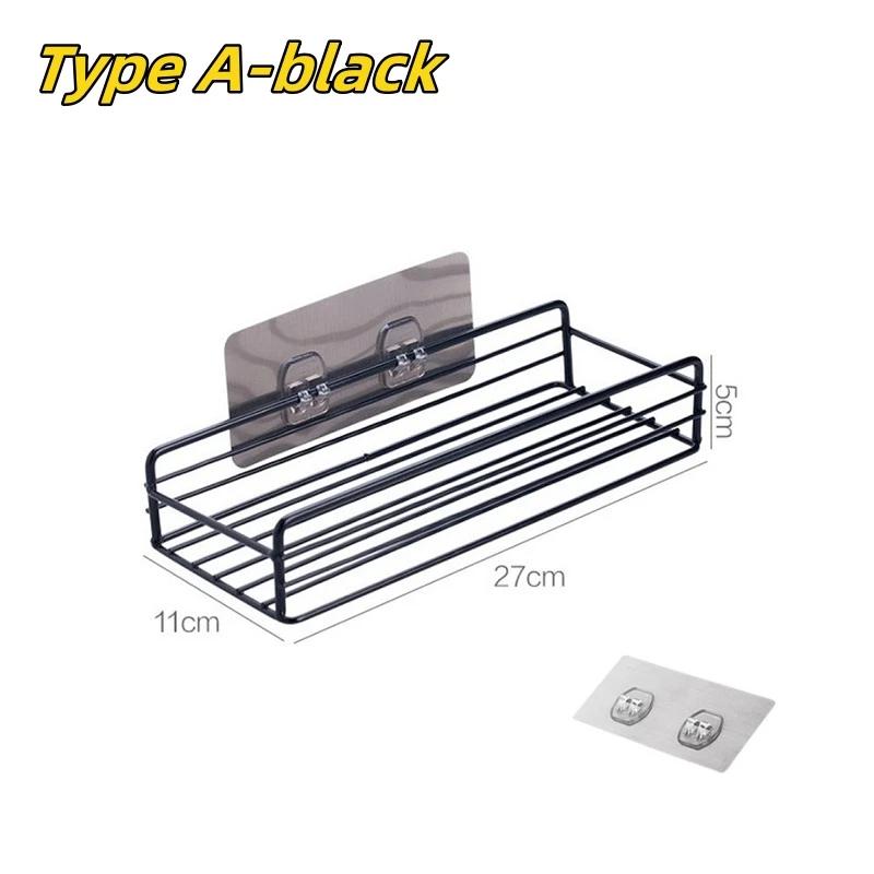 1/2 шт. металлическая полка для ванной комнаты без сверления, металлическая угловая полка, полка для хранения душа, кронштейн, органайзер для аксессуаров для ванной комнаты, полка для шампуня