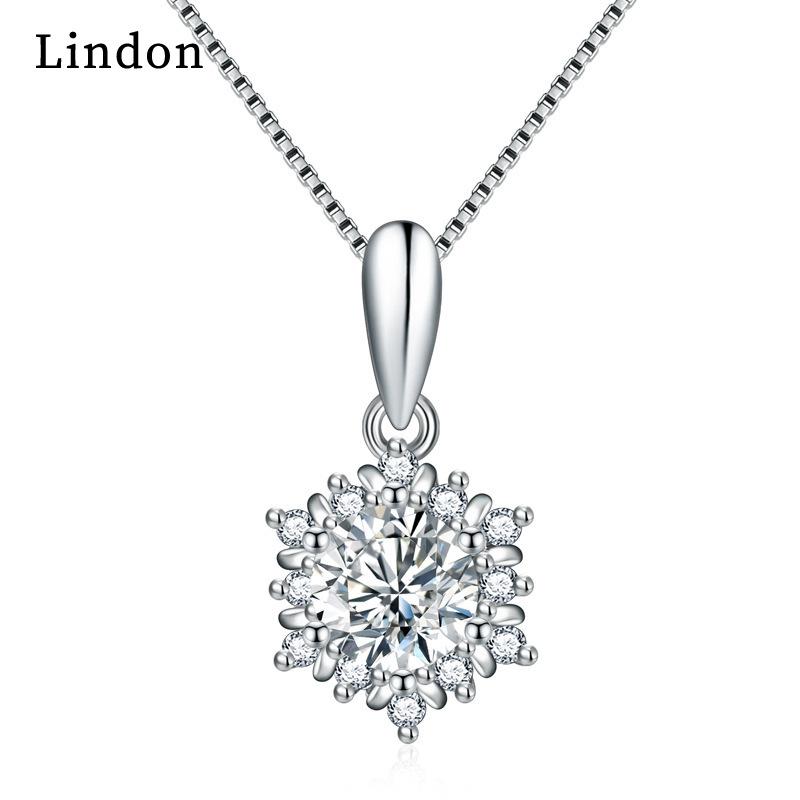 Lindon Women Necklace Pendant Copper Alloy Zircon Fashion Gift