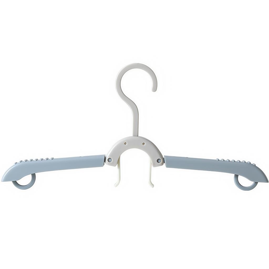 Travel Portable Mini Folding Clothes Hanger Anti Slip Strong Home Outdoor Essential Multi-functional Storage Home Coat Hanger