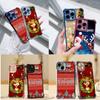 Чехлы для телефонов Ae117 Merry Christmas Happy New Year с гальваническим покрытием из ТПУ для Xiaomi 11 Lite Redmi Note 13 Pro 12C Huawei с защитой на четыре угла