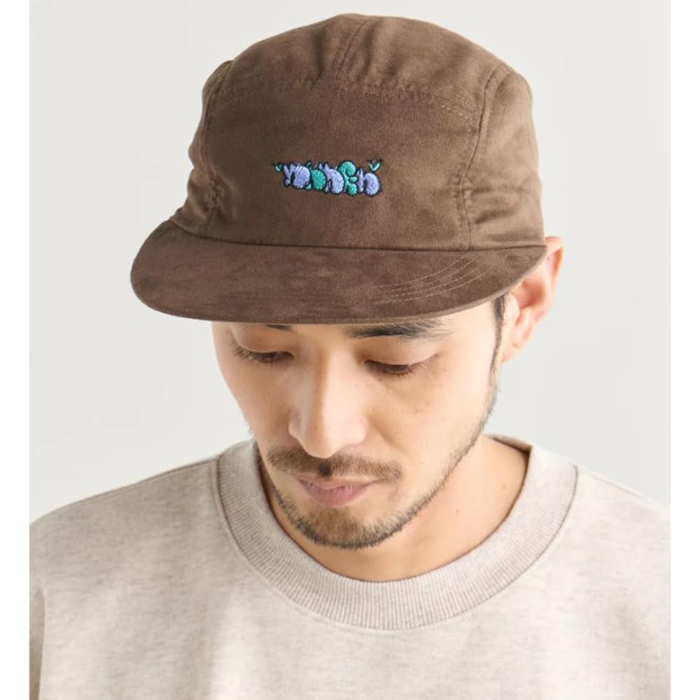 NANGA X RYUJI KAMIYAMA JET CAP BRN FREE Ryuji Kamiyama Collaboration Jet Cap, One Size Fits All, Brown