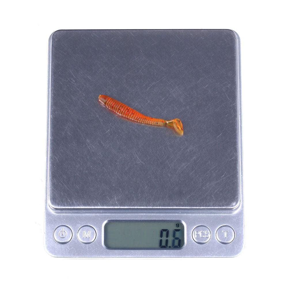 50 шт. комплект рыболовных приманок с червями, набор мягких пластиковых приманок с рыболовными джиг-крючками, рыболовные приманки, мини-червь для ловли окуня, форели, приманка для рыбалки