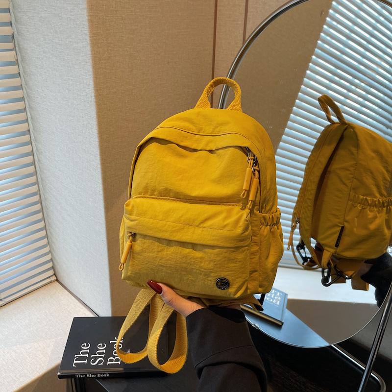 Versatile Cloth Bag Women's Summer New Fashion Niche Design Messenger Bag Casual Multi-functional Backpack