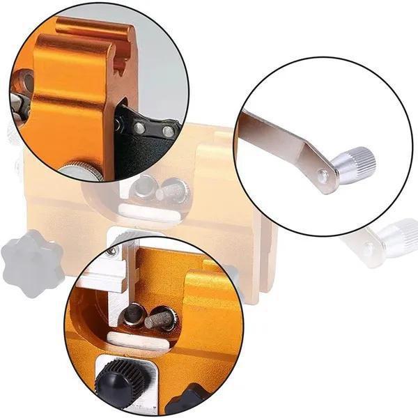 Прочная точилка для бензопилы, ручная точилка для бензопилы, для большинства бензопил, необходимая бензопила