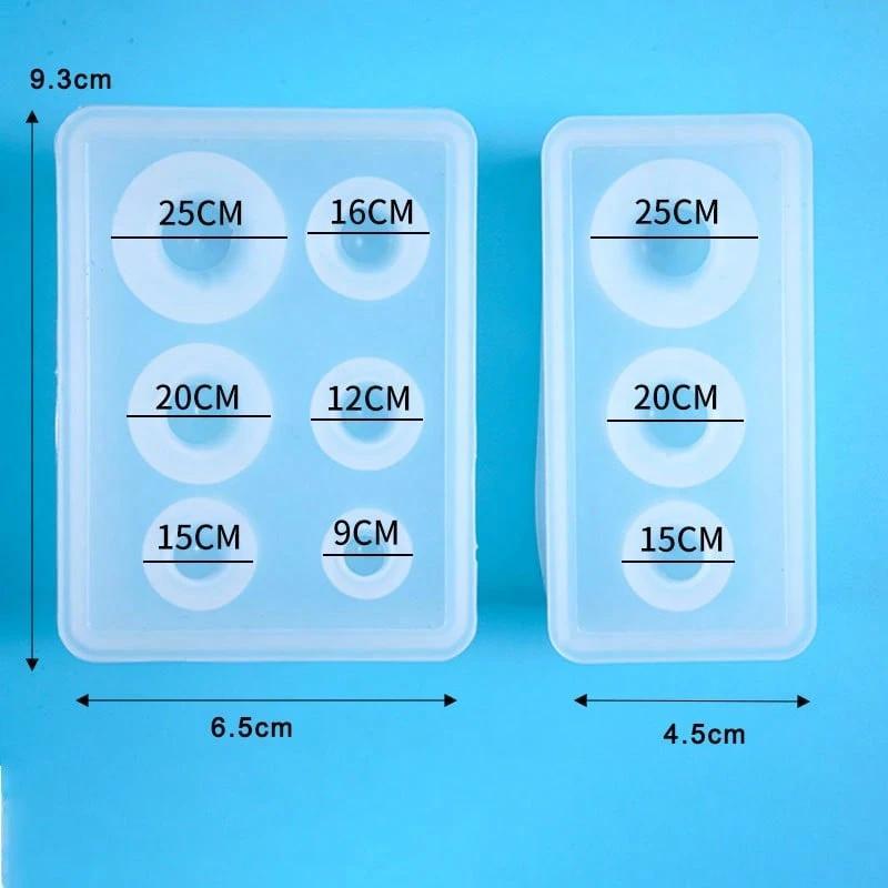 1 шт. Силиконовая форма «Космический шар», 3D форма для литья эпоксидной смолы для изготовления подвесок, брелоков своими руками