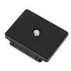 Camera Quick Release Plate Professional Standard Metal Camera Screw Tripod Mount Plate with 1/4 Inch