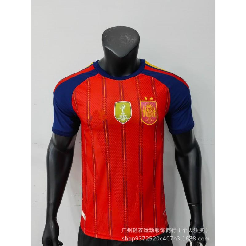 Football Jersey Short Sleeve Breathable Sports Top Men Women Adult