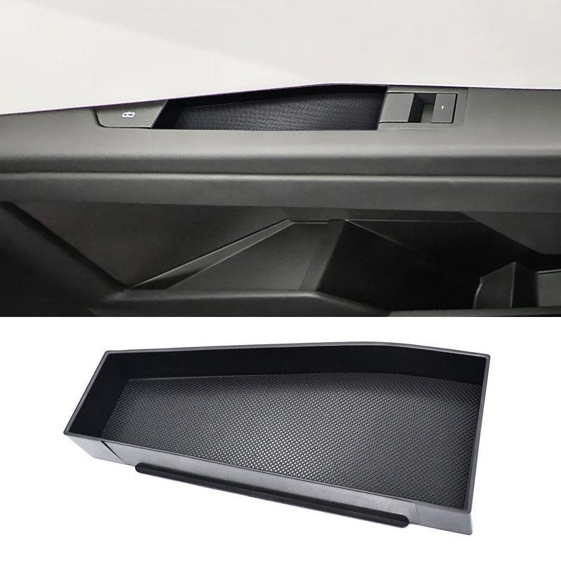 2PCS Car Door Handle Storage Box Door Handle Side Organizer Tray Car Interior Accessories For Tesla Cybertruck 2024+