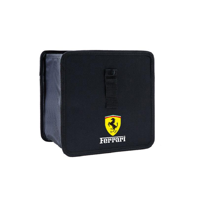 Foldable Car Trash Can Hanging Waterproof Leakproof Trash Can Storage Bag For Ferrari 308 GT4 328 GTB GTS F355 360 Modena F430 TH6