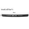 Carbon Fiber Car Sticker Protector Strip Auto Door Sill Waterproof Protect Film For Hyundai N LINE I30 I20 Sonata Accent Tucson Elantra