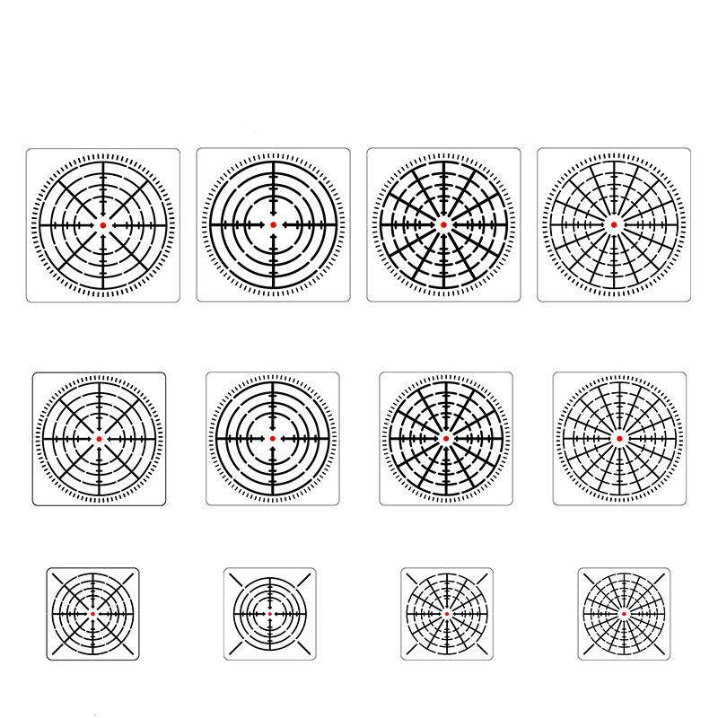 Трафарет паутины «Мандала»: Шаблон для самостоятельной росписи стен